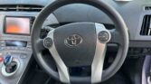 steering wheel view of 2015 Toyota Prius