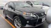 front side view of black 2014 Lexus RX 450h
