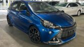 side view of 2015 Toyota Aqua