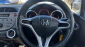 steering wheel view of 2009 Honda Fit