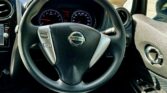 steering wheel view of 2015 Nissan Note