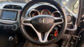 steering wheel view of 2010 Honda Fit