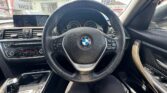 steering wheel view of 2014 BMW 320i