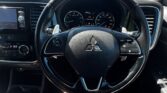 steering wheel view of 2016 Mitsubishi Outlander