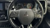 steering wheel view of 2017 Mitsubishi Outlander