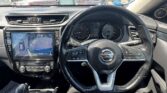 steering wheel view of 2019 Nissan X-Trail