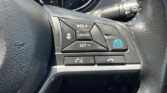 steering wheel closeup view of 2019 Nissan X-Trail