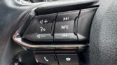 steering wheel closeup view of 2018 Mazda CX-8