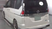 back side view of 2017 Nissan Serena 5D RIDER