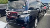 back side view of 2013 Toyota Vellfire