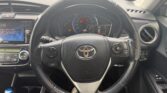 steering wheel view of 2014 Toyota Corolla