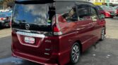 used 2016 Nissan Serena back side view of 2016 Nissan Serena