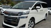 front side view of 2020 Toyota Vellfire