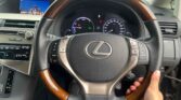 steering wheel view of 2014 Lexus RX 450h