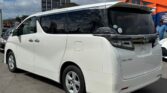 back side view of 2020 Toyota Vellfire