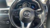 steering wheel view of 2014 Mazda Axela