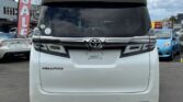 back view of 2020 Toyota Vellfire
