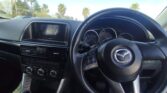steering wheel view of 2012 Mazda CX-5