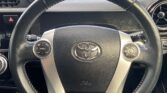 steering wheel view of 2015 Toyota Aqua