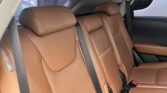 back seats view of 2014 Lexus RX 450h