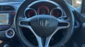 steering wheel view of 2010 Honda Fit