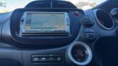 reversing camera display view of blue 2010 Honda Fit