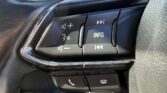 steering wheel closeup view of 2019 Mazda CX-8