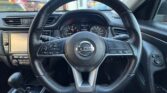 steering wheel view of 2017 Nissan X-Trail