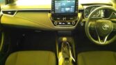 front inside view of 2020 Toyota Corolla