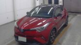 side view of red 2018 Toyota C-HR S