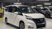 side view of van 2019 Nissan Serena