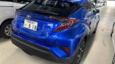 back side view of blue 2018 Toyota C-HR G