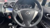 steering wheel view of 2015 Nissan Note