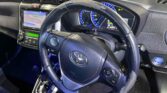 steering wheel view of 2014 Toyota Corolla