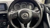 steering wheel view of 2012 Mazda CX-5