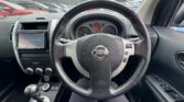 steering wheel view of 2010 Nissan X-Trail