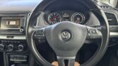 steering wheel view of 2013 Volkswagen Sharan
