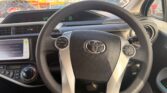 steering wheel view of 2012 Toyota Aqua