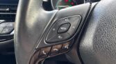 closeup view of steering wheel of used 2017 Toyota C-HR