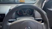 steering wheel view of 2010 Nissan Note