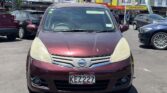 front view of 2010 Nissan Note