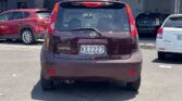 back view of 2010 Nissan Note