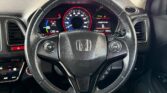 steering wheel view of 2014 Honda Vezel