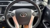 steering wheel view of 2014 Toyota Aqua