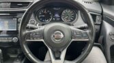 steering wheel view of 2018 Nissan X-Trail