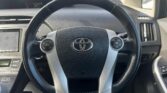 steering wheel view of 2011 Toyota Prius
