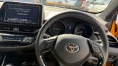 steering wheel view of 2016 Toyota C-HR