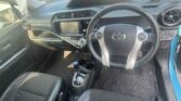 steering wheel view of 2014 Toyota Aqua