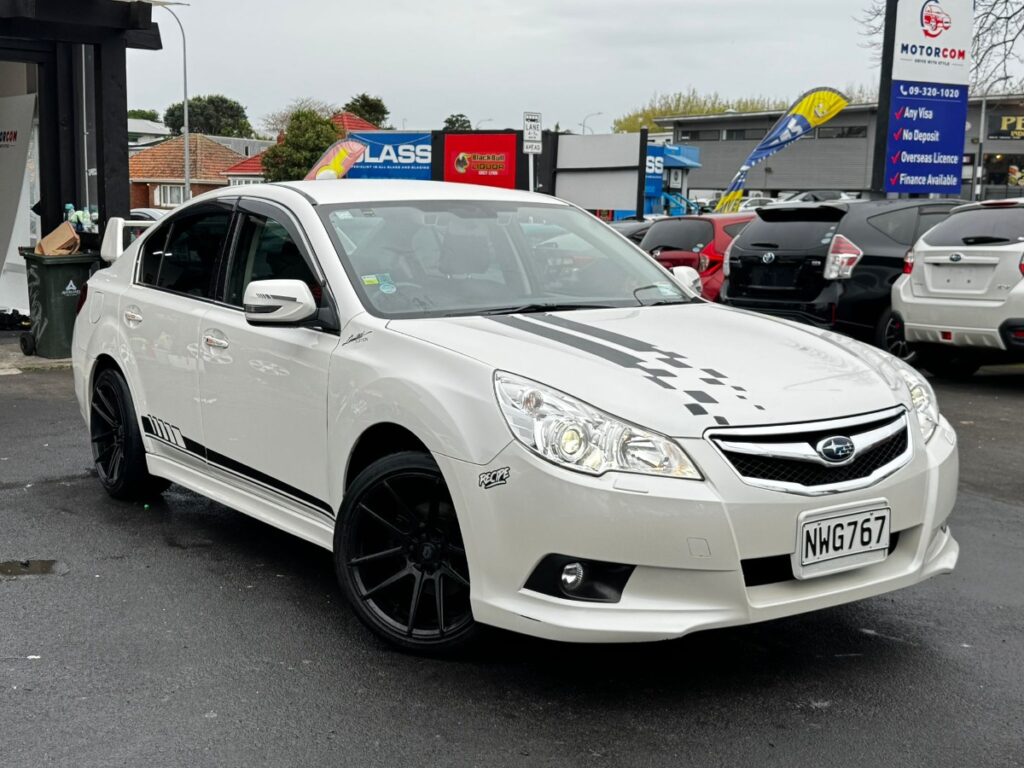 side view of 2010 Subaru Legacy