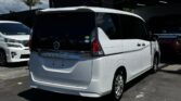 back side view of 2018 Nissan Serena
